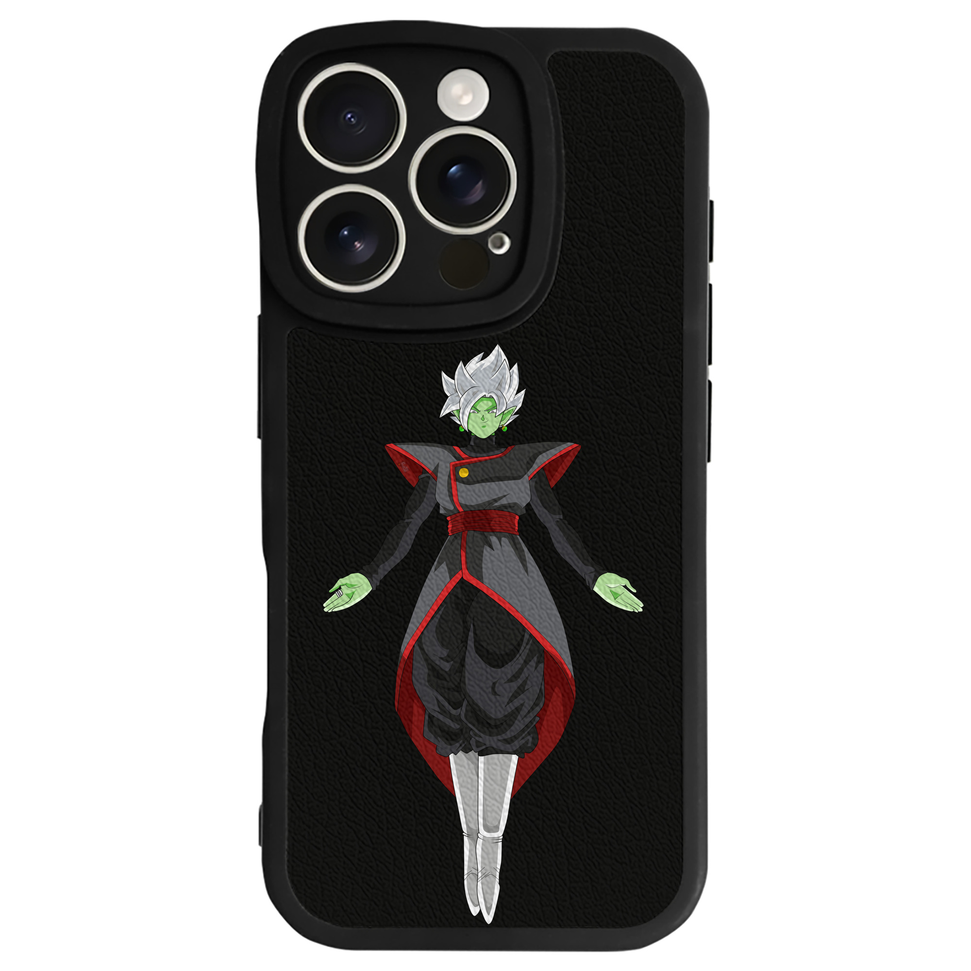 （画像用） ドラゴンボール DRAGON BALL 【iPhone 16シリーズ対応】シリコンスマホケース（レザー調） 材質：シリコン